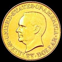 1917 McKinley Rare Gold Dollar UNCIRCULATED