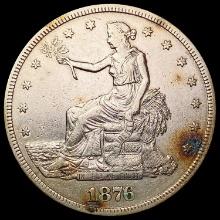 1876-S Silver Trade Dollar CLOSELY UNCIRCULATED