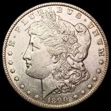 1890-CC Morgan Silver Dollar CLOSELY UNCIRCULATED