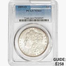 1899-O Morgan Silver Dollar PCGS MS64