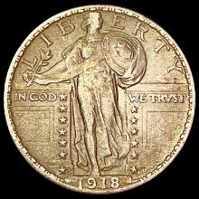 1918-S Standing Liberty Quarter CLOSELY UNCIRCULATED