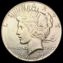 1927 Silver Peace Dollar CLOSELY UNCIRCULATED