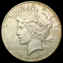 1927 Silver Peace Dollar CLOSELY UNCIRCULATED