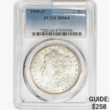 1899-O Morgan Silver Dollar PCGS MS64