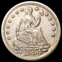 1854 Arrows Seated Liberty Half Dime CLOSELY UNCIRCULATED