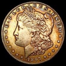 1897-S Morgan Silver Dollar CLOSELY UNCIRCULATED