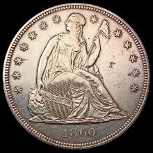 1860 Seated Liberty Dollar UNCIRCULATED