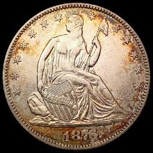 1876 Seated Liberty Half Dollar UNCIRCULATED