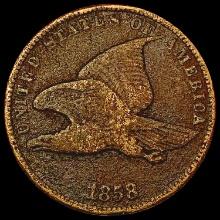 1858 Flying Eagle Cent LIGHTLY CIRCULATED