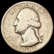 1932-S Washington Silver Quarter NICELY CIRCULATED