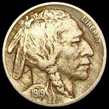 1919-S Buffalo Nickel LIGHTLY CIRCULATED