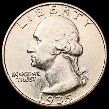 1935 Washington Silver Quarter UNCIRCULATED