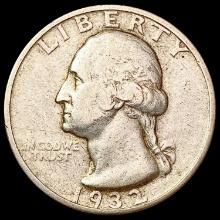 1932-S Washington Silver Quarter LIGHTLY CIRCULATED