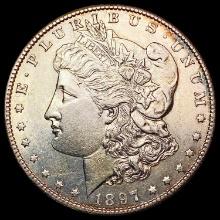 1897-S Morgan Silver Dollar UNCIRCULATED