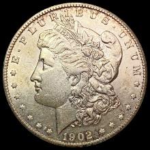 1902-S Morgan Silver Dollar CHOICE AU