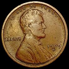 1909-S Wheat Cent CLOSELY UNCIRCULATED