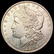 1891 Morgan Silver Dollar CLOSELY UNCIRCULATED