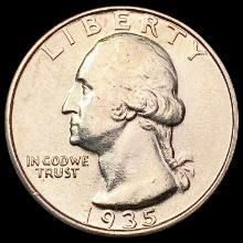 1935 Washington Silver Quarter UNCIRCULATED