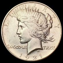 1921 Silver Peace Dollar CLOSELY UNCIRCULATED