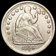 1856 Seated Liberty Half Dime CLOSELY UNCIRCULATED