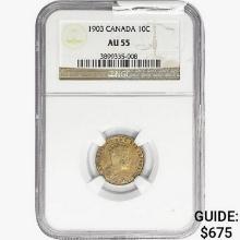 1903 10C Canada NGC AU55