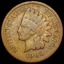 1909-S Indian Head Cent NICELY CIRCULATED