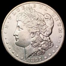 1897-S Morgan Silver Dollar CLOSELY UNCIRCULATED