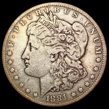 1881-CC Morgan Silver Dollar LIGHTLY CIRCULATED