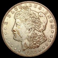 1921 Honest John's Las Vegas Morgan Silver Dollar CHOICE AU