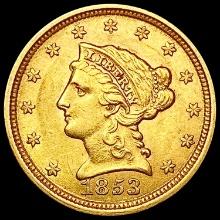 1853 $2.50 Gold Quarter Eagle HIGH GRADE