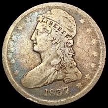 1837 Capped Bust Half Dollar NICELY CIRCULATED