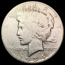 1934-S Silver Peace Dollar NICELY CIRCULATED