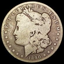 1890-CC Tailbar Morgan Silver Dollar NICELY CIRCULATED