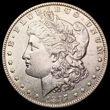 1897-O Morgan Silver Dollar CLOSELY UNCIRCULATED