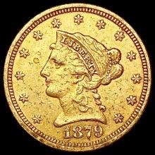 1879 $2.50 Gold Quarter Eagle HIGH GRADE