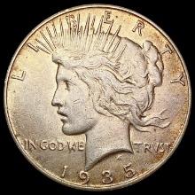 1935-S Silver Peace Dollar CLOSELY UNCIRCULATED