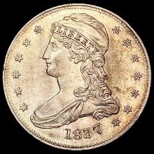 1837 Capped Bust Half Dollar CHOICE BU