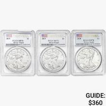 [3] 2019&2020 Silver Eagle PCGS MS70 FS