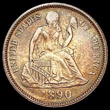 1890 Seated Liberty Dime UNCIRCULATED