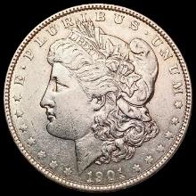 1901 Morgan Silver Dollar CLOSELY UNCIRCULATED