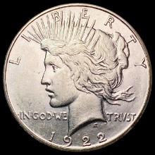 1922 S Silver Peace Dollar UNCIRCULATED