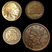 1913-1857 Type Coin Lot (4) HIGH GRADE