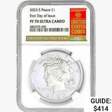 2023-S Silver Peace Dollar NGC PF70 UC