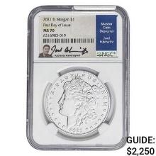 2021-D Morgan Silver Dollar NGC MS70