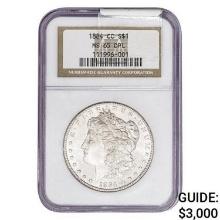 1884-CC Morgan Silver Dollar NGC MS65 DPL