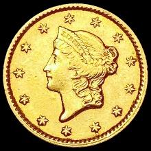 1851 Rare Gold Dollar CLOSELY UNCIRCULATED