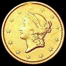 1853 Rare Gold Dollar CLOSELY UNCIRCULATED