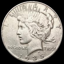 1935-S Silver Peace Dollar LIGHTLY CIRCULATED