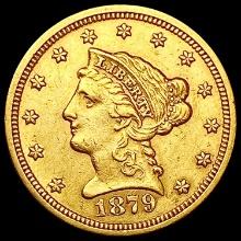 1879 $2.50 Gold Quarter Eagle UNCIRCULATED