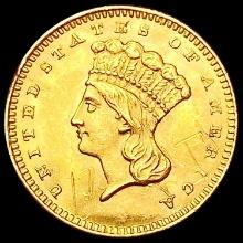 1856 Rare Gold Dollar UNCIRCULATED